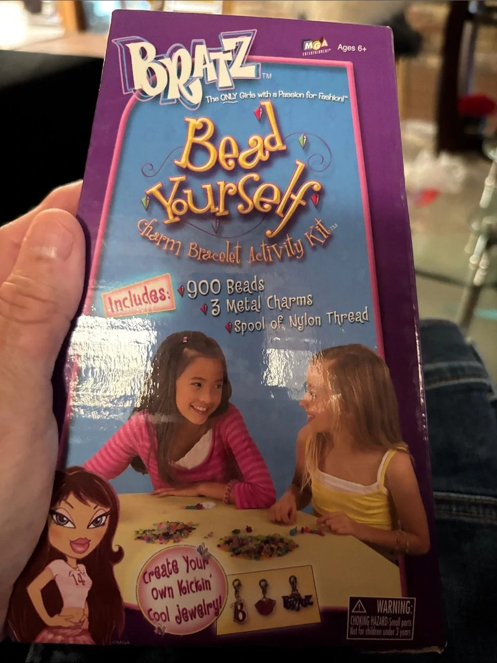 Bratz Bead Yourself Charm Bracelet Activity Kit - Purple